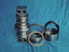 Mine hob core-wrapped bearing