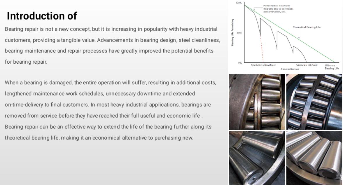Repair and remanufacturing of industrial bearings.PDF