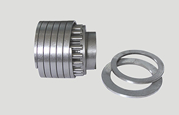 Roller Bearing with Spiral Ring
